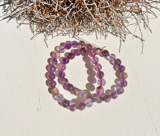 Bracelet Super 7 (Cacoxénite / Goetness)