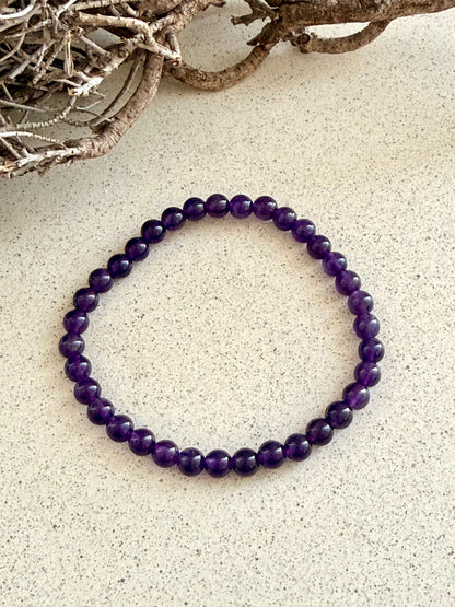Bracelet en améthyste