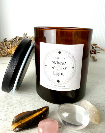 Wheel of Light - Ritualkerze für den Kreis des Jahres