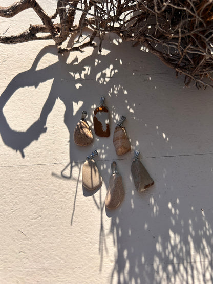 Vortextite Trommelstein Anhänger