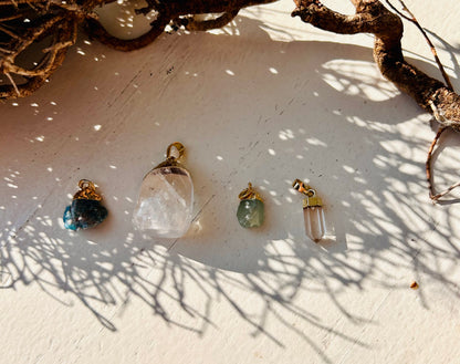 Ensemble pendentif plaqué argent | argent galvanisé | plaqué or