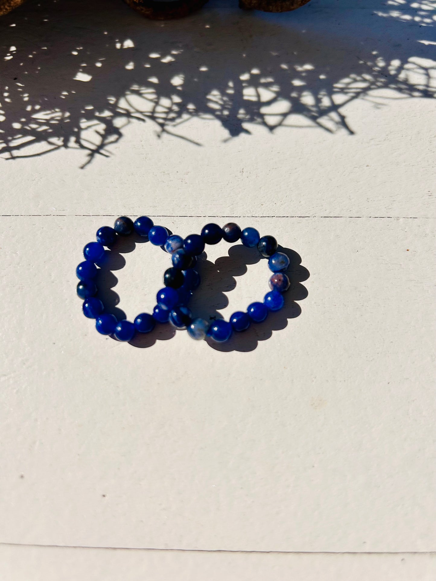 Bague perle sur élastique | différents types de pierres