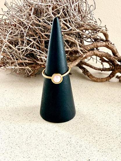 Ring | Super Seven | Rosenquarz