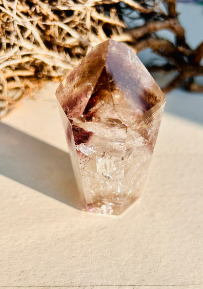 Quartz fumé/Améthyste fantôme | Unique