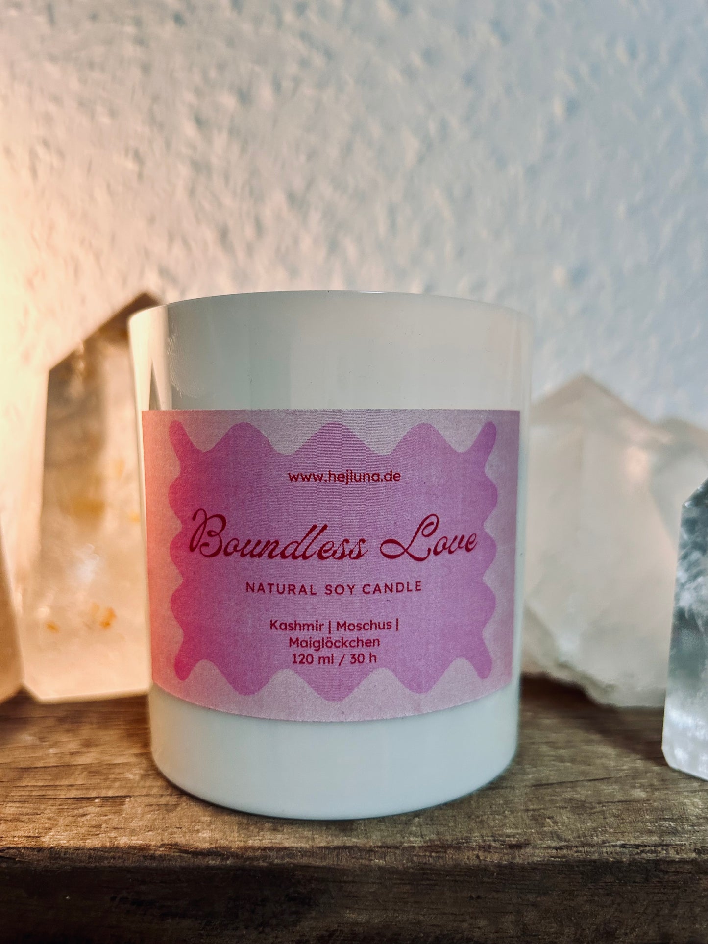 Édition Bougie Colorée : Amour Infini, Déesse du Cœur et Élévation | Édition limitée