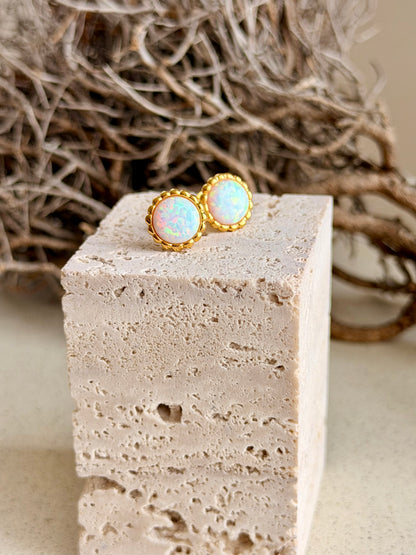 Queen Muse – Opal Ohrstecker