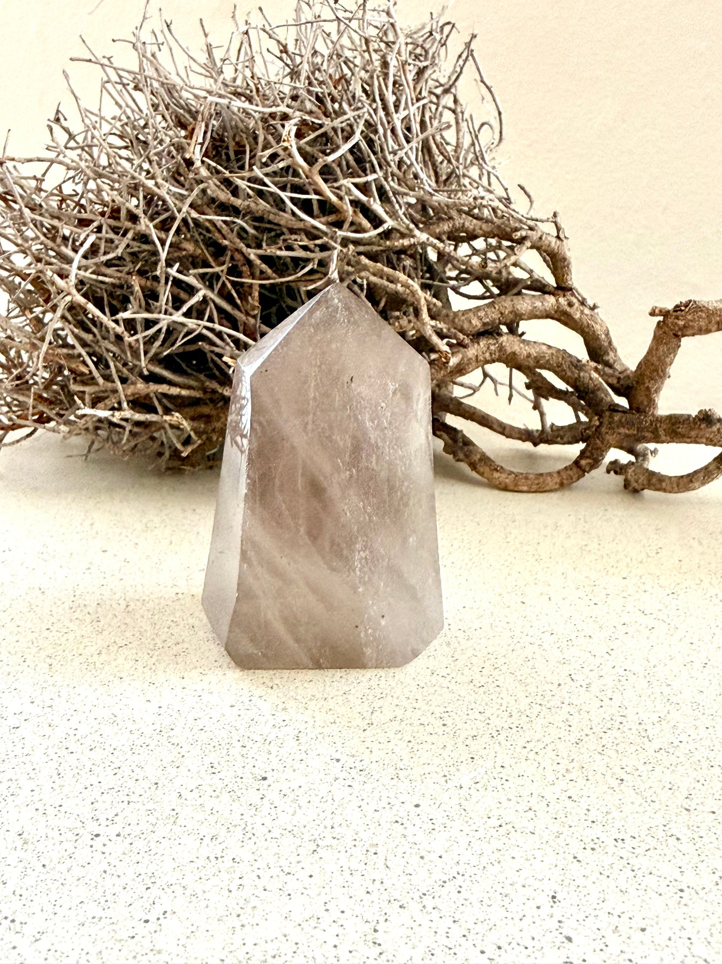 Rauchquarz Spitze · Einzelstück
