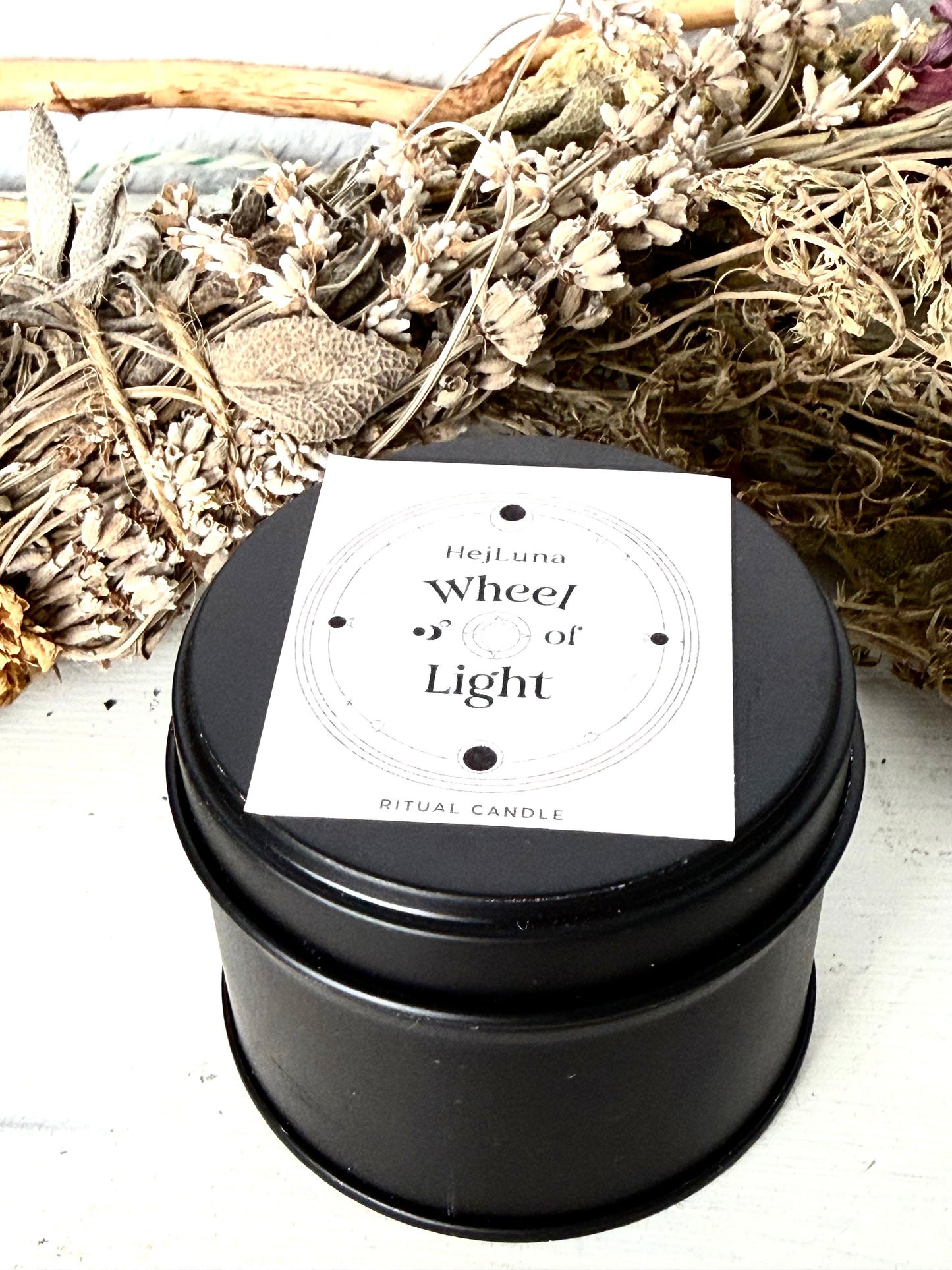 Wheel of Light - Ritualkerze für den Kreis des Jahres