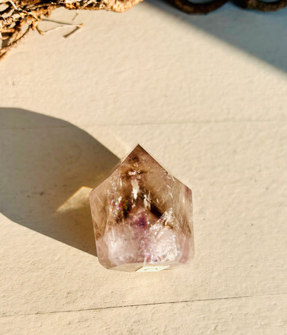Quartz fumé/Améthyste fantôme | Unique