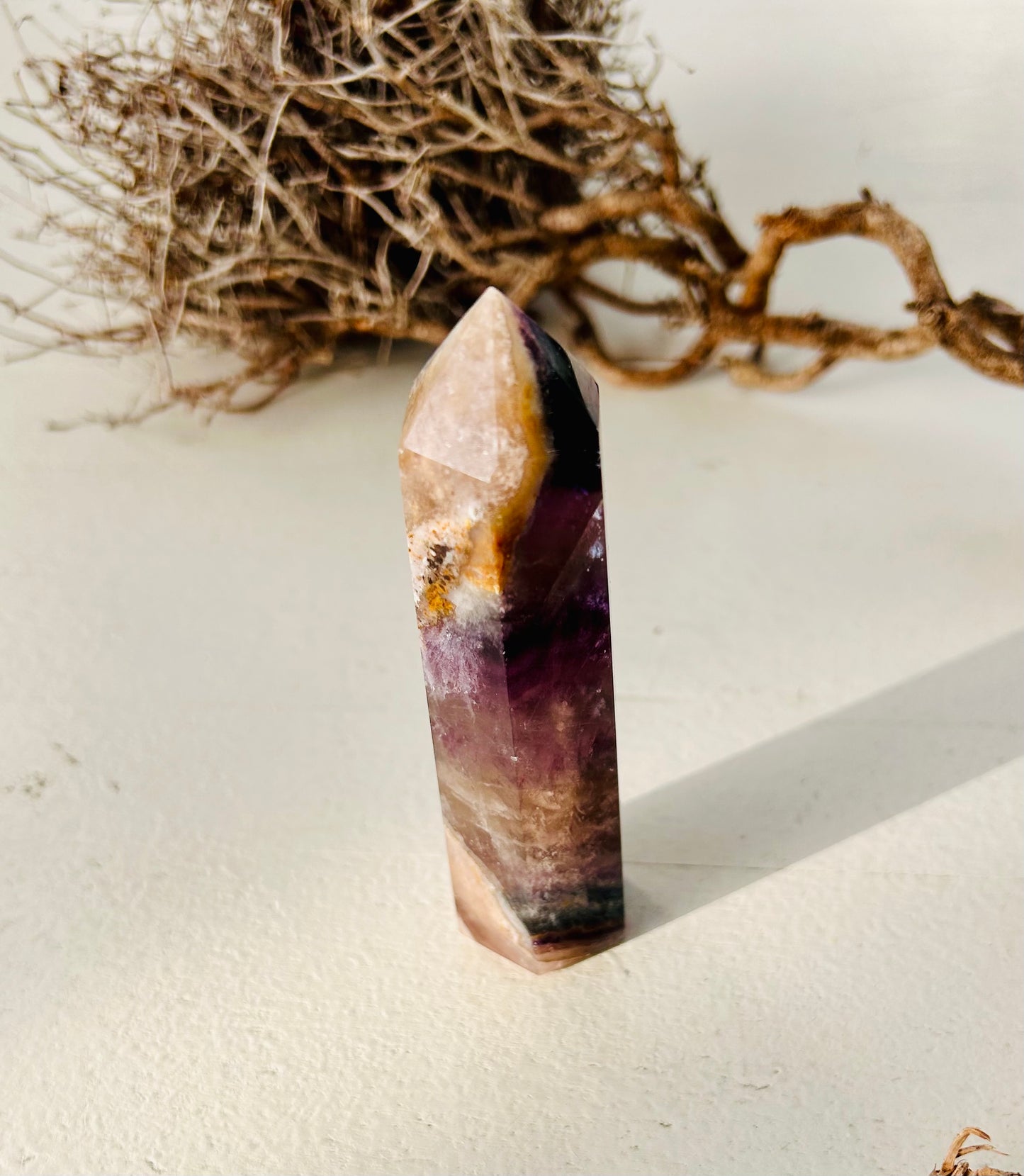 Pointe de fluorite | Pièces uniques