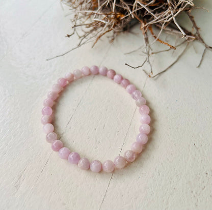 Bracelet en kunzite
