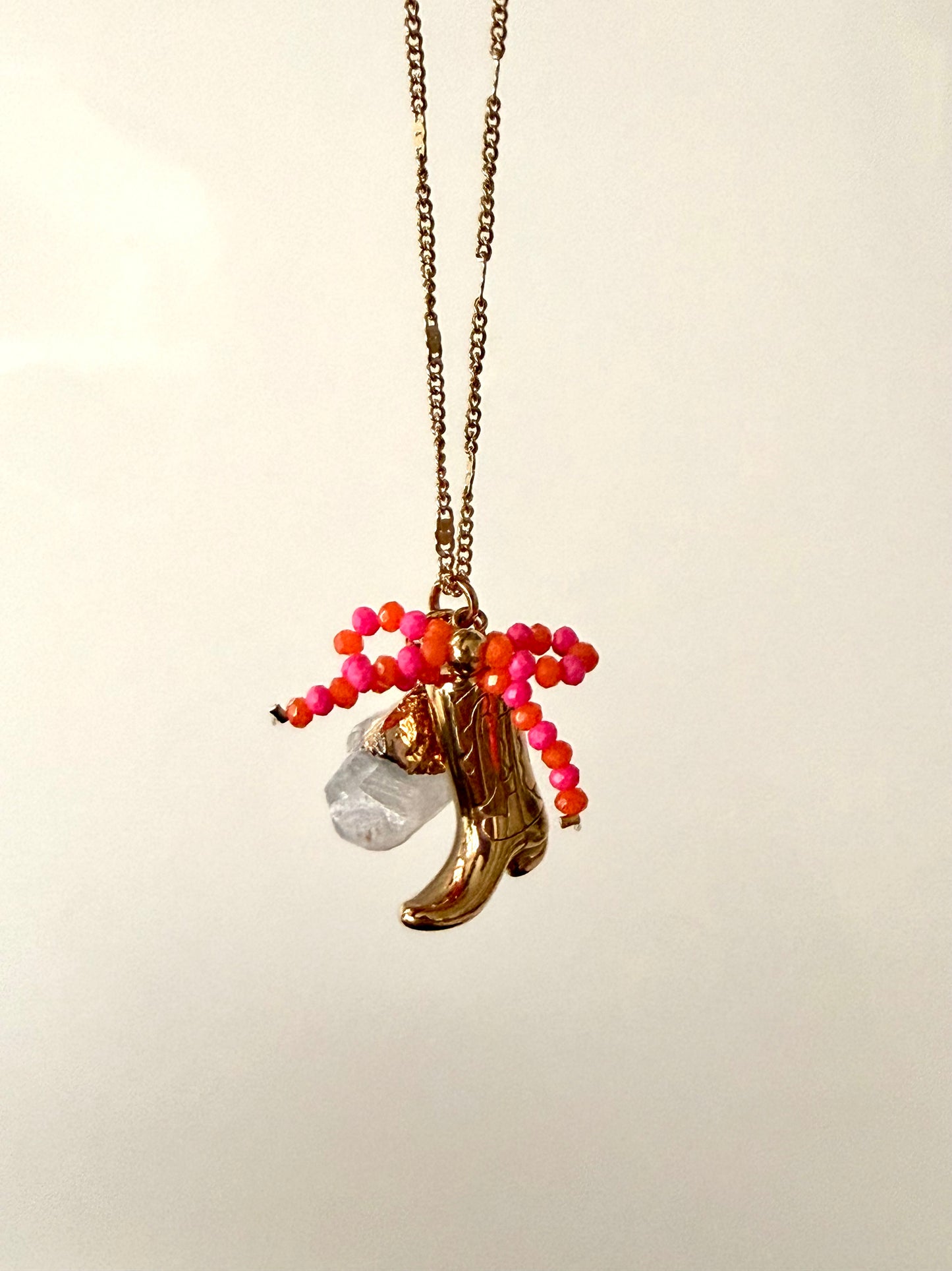 Beth · Ranch Girl Kette mit Coelestin | Limited Edition