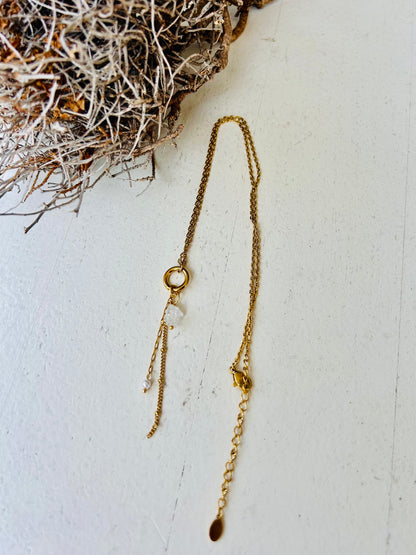 Collier en diamants Herkimer « Clarté stellaire »