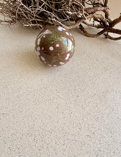 Ozeanjaspis Kugel Ø 4cm – Ozean-Chalcedon Handschmeichler | Einzelstücke
