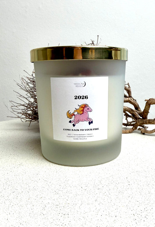 COME BACK TO YOUR FIRE · 2026 -Candle | Limited Edition