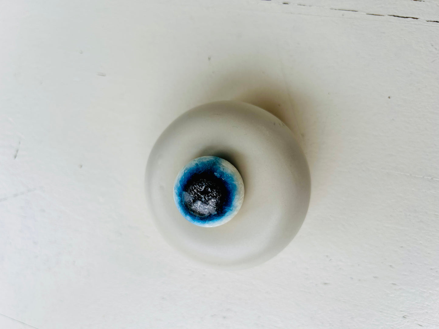 Boule de cristal de glace bleue (Glacèrite)