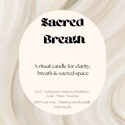 Sacred Breath Candle