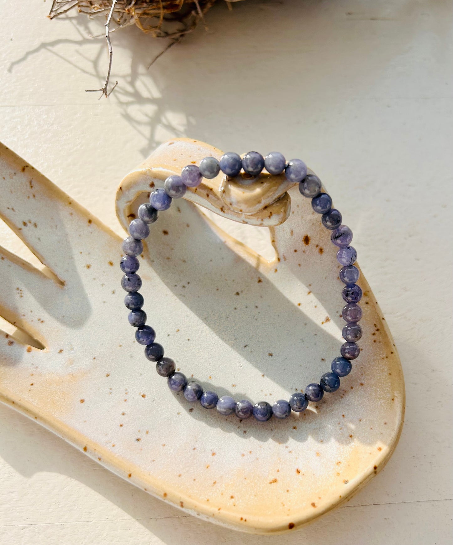Tansanit Armband