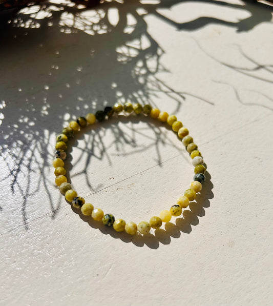 Lizardit Armband | facettiert
