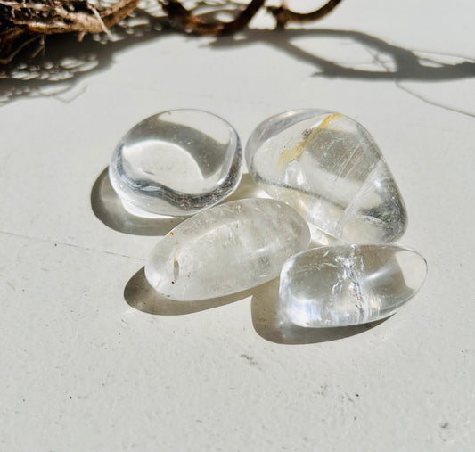 Cristal de roche pierre roulée