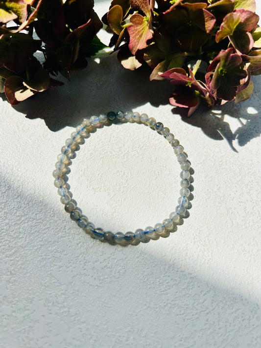 Labradorit Armband – 4 mm