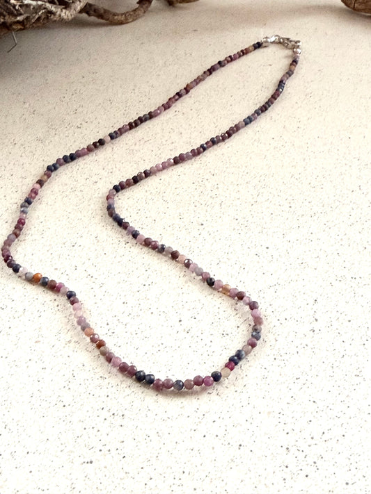 Jessica | Rubin-Saphir Kette