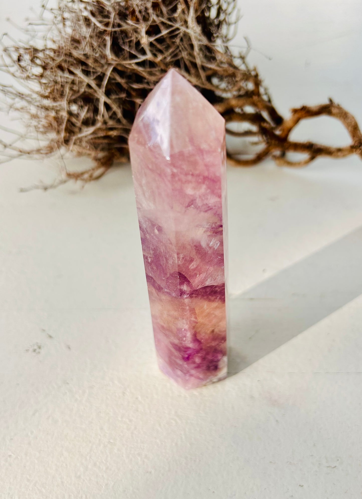 Pointe de fluorite | Pièces uniques
