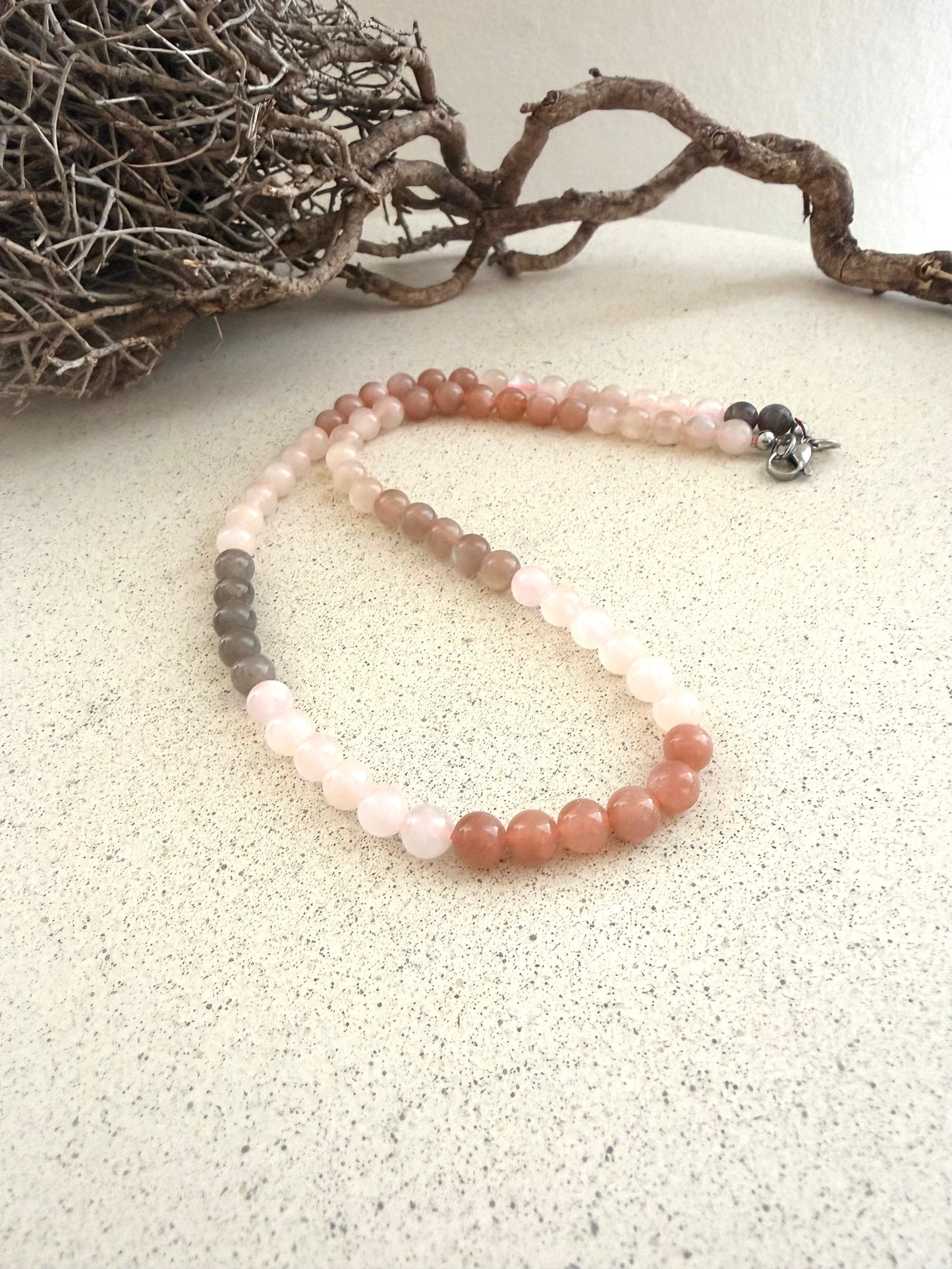 Mondstein Kette – bunt