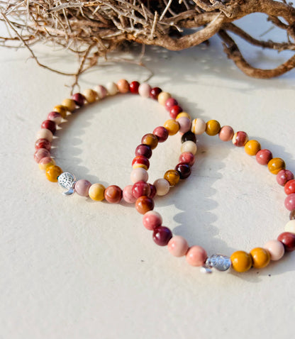 Bracelet Mookaite fait main