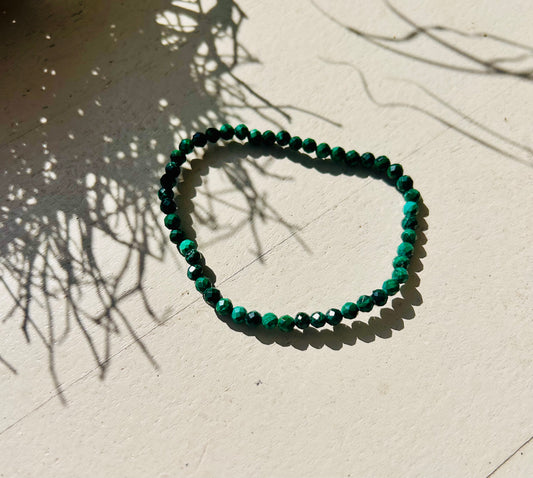 Malachit Armband | facettiert