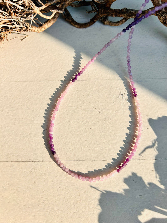 Collier d'améthyste
