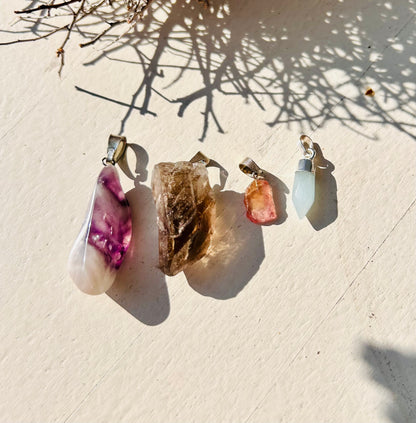 Ensemble pendentif plaqué argent | argent galvanisé | plaqué or