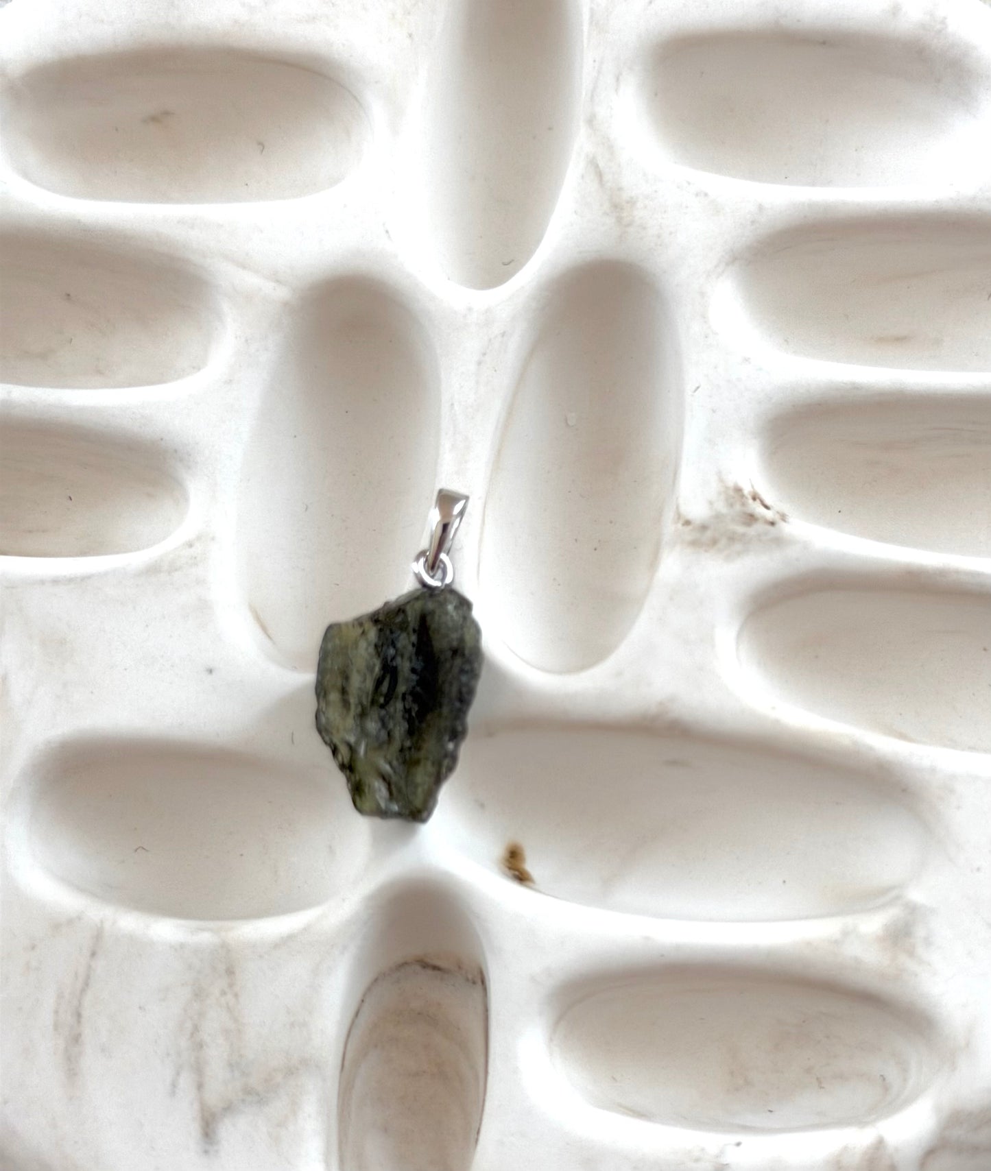 Moldavit Anhänger | Verschiedene Größen