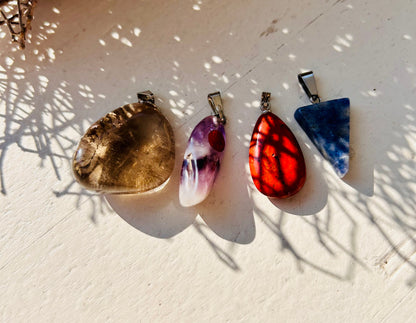 Ensemble pendentif plaqué argent | argent galvanisé | plaqué or