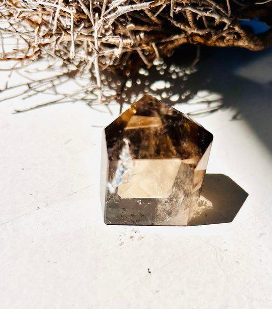 Pointes de quartz fumé | Brésil | Pièces uniques