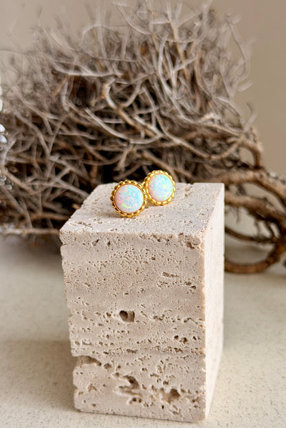 Queen Muse – Opal Ohrstecker