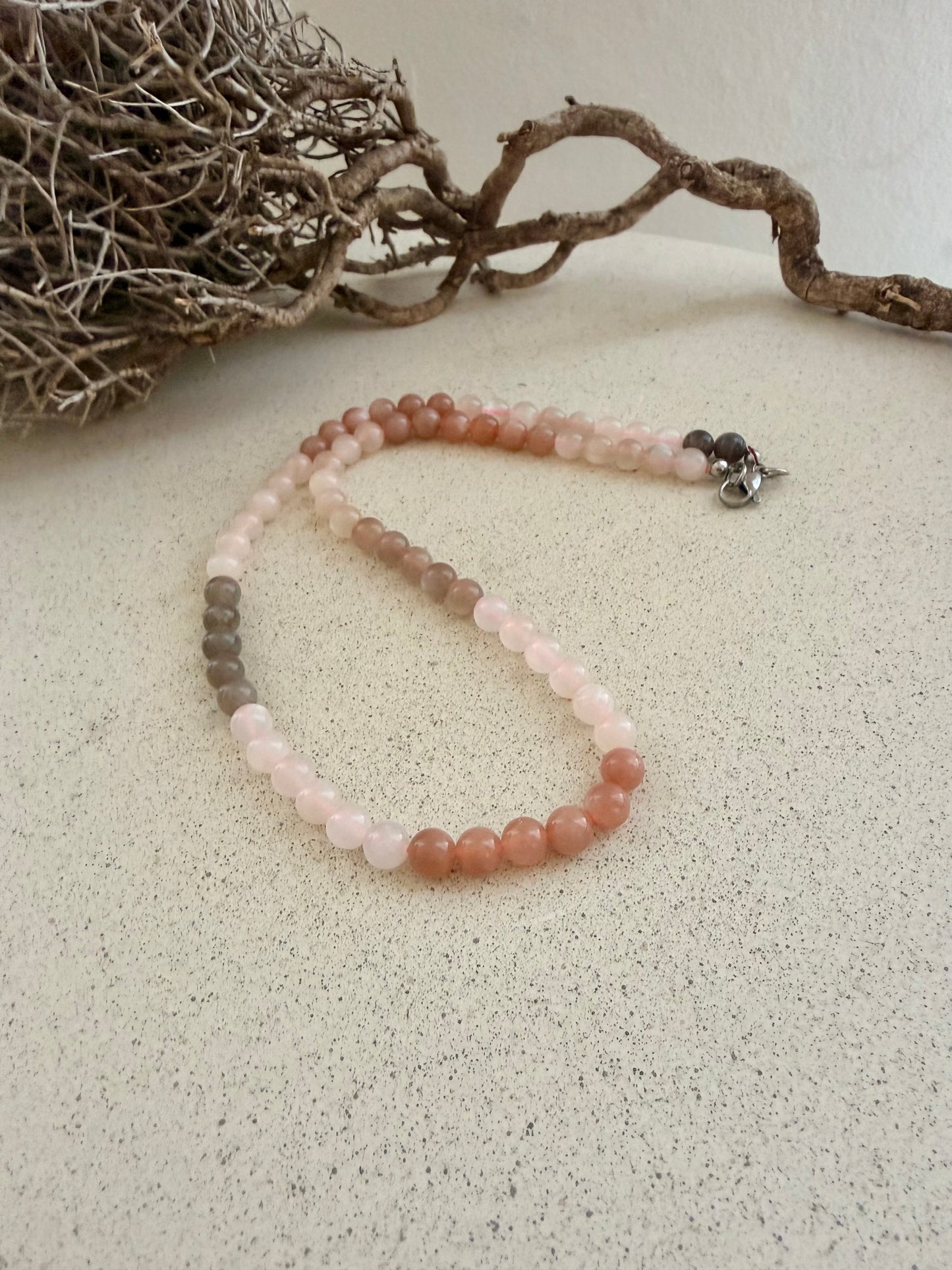 Mondstein Kette – bunt