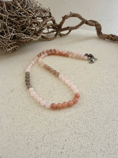 Mondstein Kette – bunt