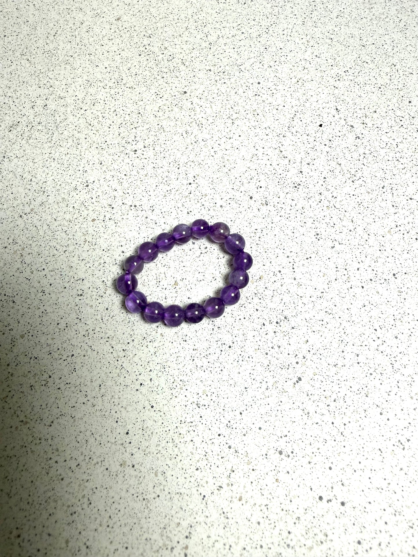 Perlenring auf Gummizug | verschiede Steinsorten