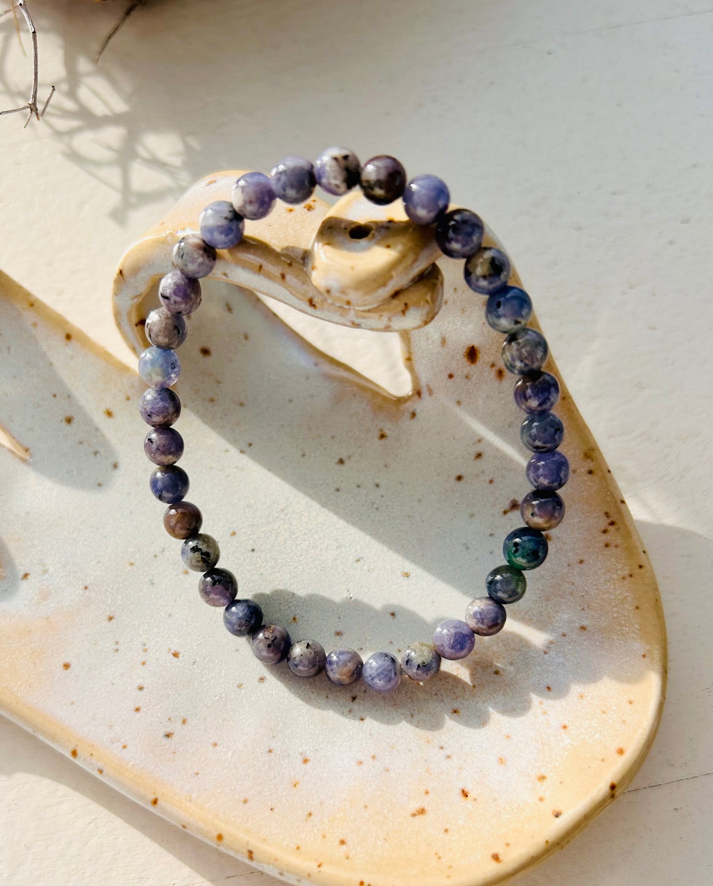 Tansanit Armband