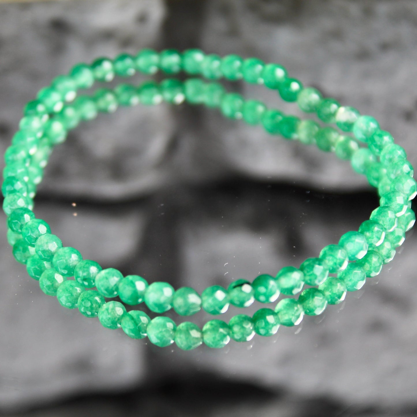 Bracelet en perles d'aventurine | différentes tailles