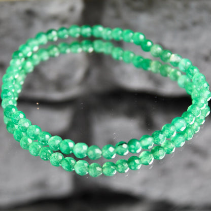 Bracelet en perles d'aventurine | différentes tailles