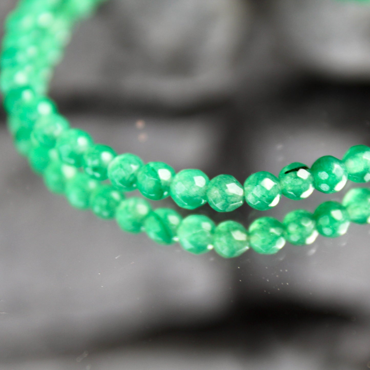 Bracelet en perles d'aventurine | différentes tailles