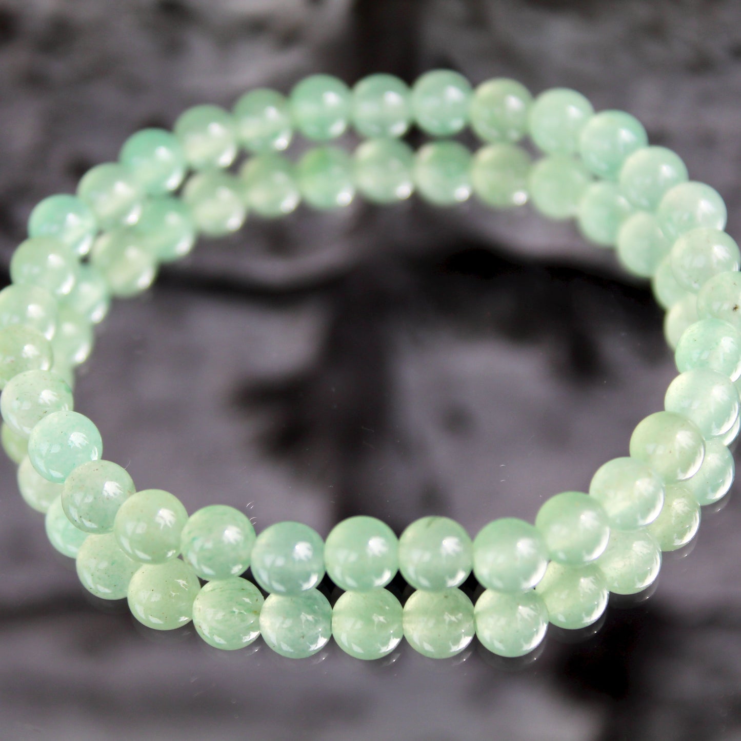 Bracelet en perles d'aventurine | différentes tailles