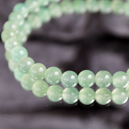 Bracelet en perles d'aventurine | différentes tailles