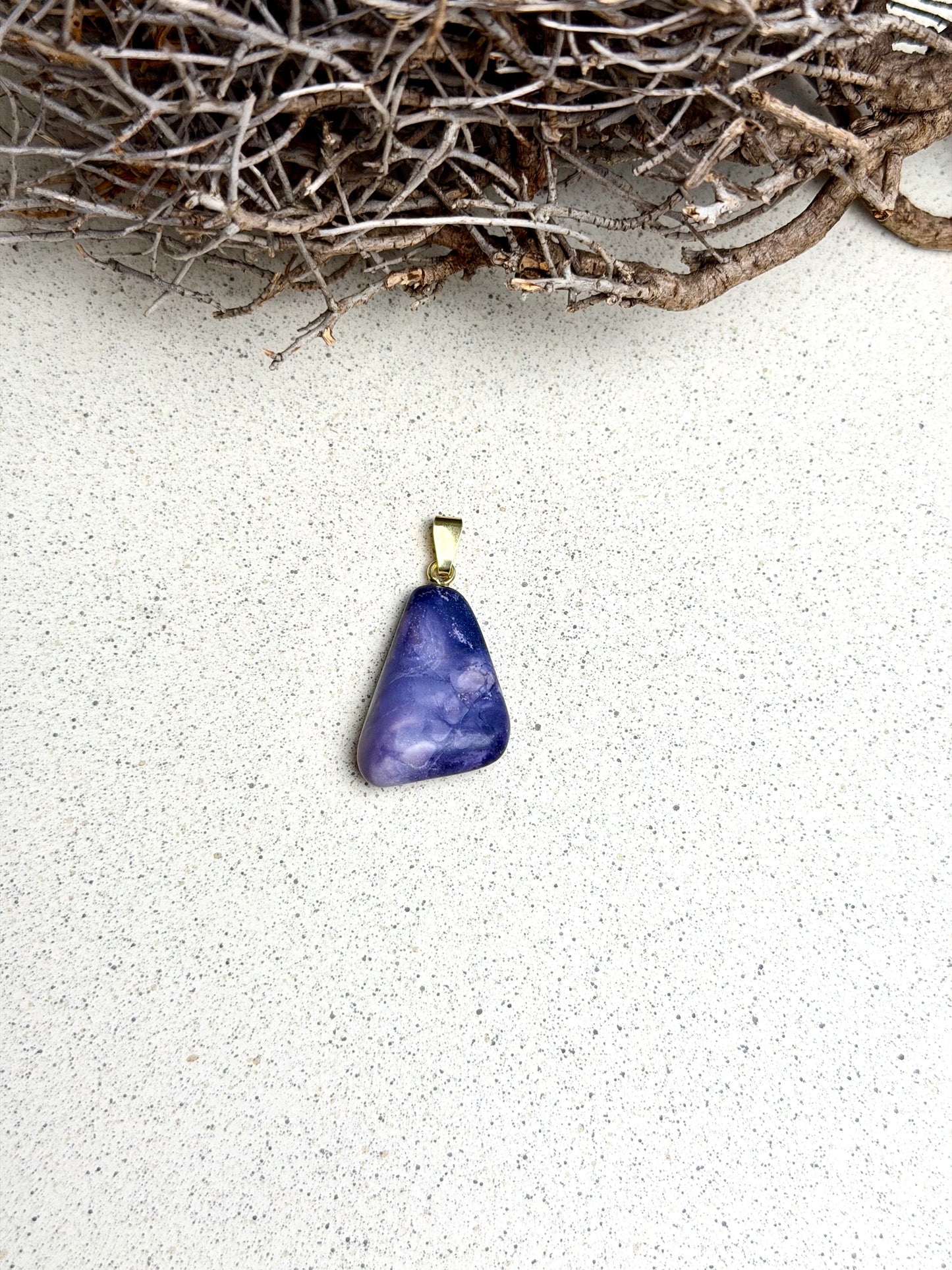 Fluoritopal (Tiffany Stone) – Anhänger