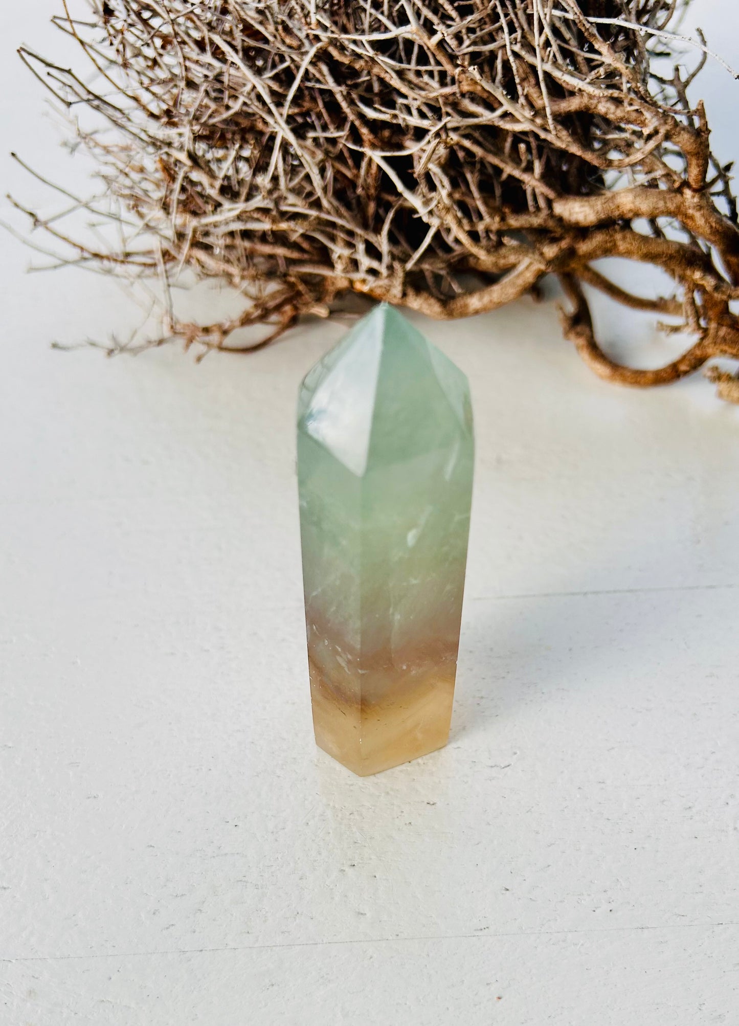 Pointe de fluorite | Pièces uniques