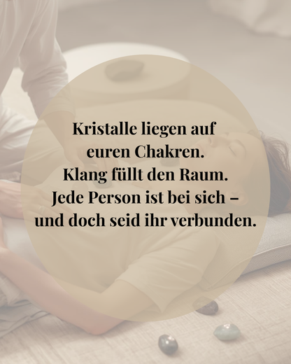 Chakren-Reset · gemeinsam erleben | Partner Crystal Healing