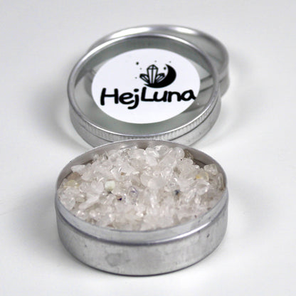 Ensemble de charge/décharge en hématite et cristal de roche