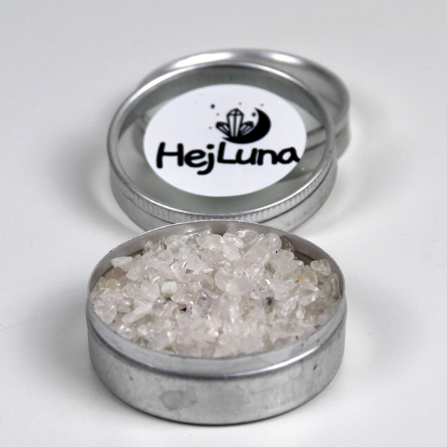 Ensemble de charge/décharge en hématite et cristal de roche